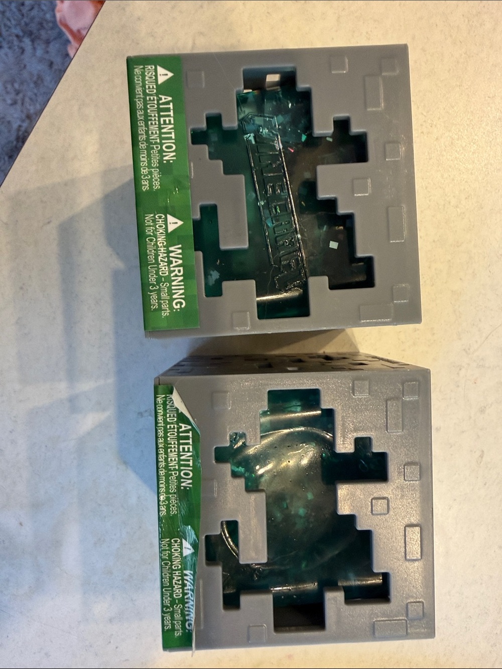 Brand new unopened Minecraft squishy Cube Toy - Kids Sensory Play